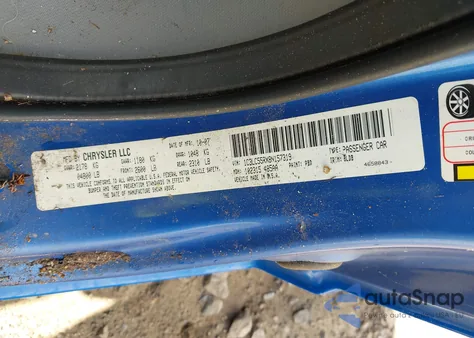 2008 Chrysler Sebring Touring z USA, uszkodzony, nr VIN 1C3LC55RX8N157319